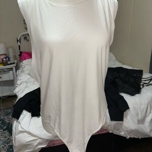 SHEIN white bodysuit